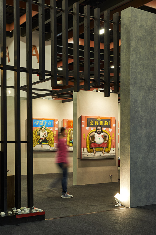 2016台灣室內設計週展場一隅。