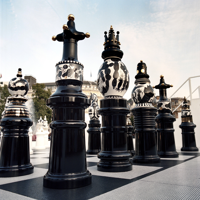 巨型裝飾藝術《西洋棋THE-TOURNAMENT》。圖片提供瘋設計。