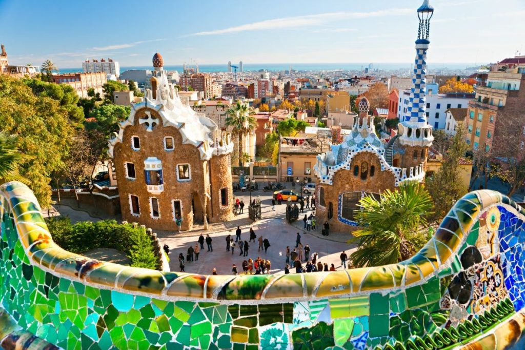 西班牙,巴塞隆納,馬賽克,工藝,高第,建築,旅遊景點,設計,城市美學,瘋設計