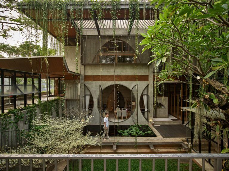 RAW, The Guild, guha bamboo,傳統建築,印尼,雅加達,熱帶,竹構,建築,建材,實驗,瘋設計